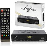 LEYF PA-2211 Kabel Receiver DVB-C Digitales Kabelfernsehen Full HD TV( C2, HDTV, DVB-T/T2, HD, SCART, USB) Kabelfernsehen für alle Kabelanbiete