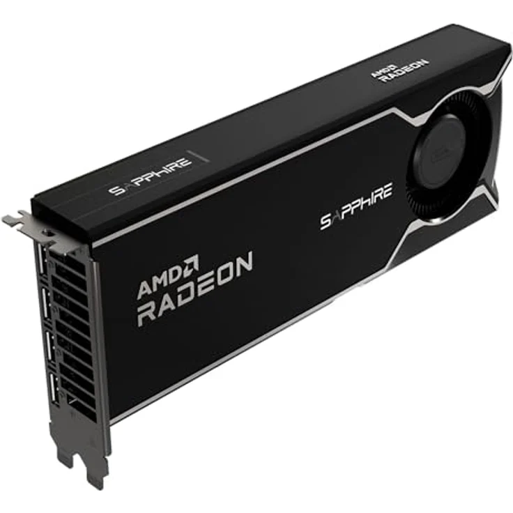 Sapphire Radeon AI PRO R9700, Next-Gen-Grafikkarte mit 32 GB VRAM, schwarz – Bild 2