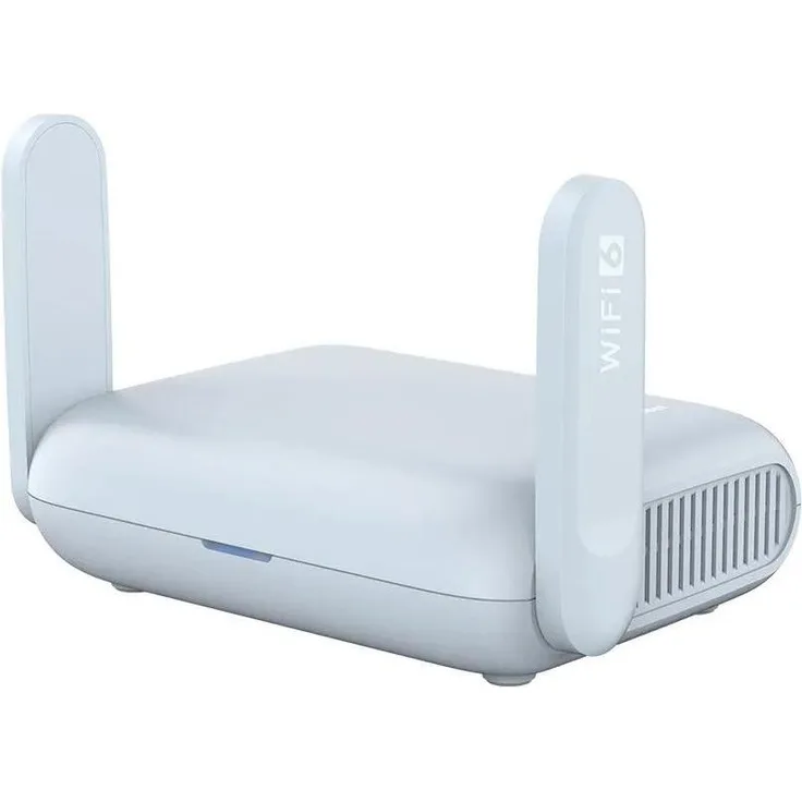 Allnet GL-MT3000, tragbarer Router mit Wi-Fi 6, 2.5G Multi-Gigabit WAN-Port, grau