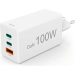 Hama USB-Schnellladegerät (100W, GaN Charger, Quick Charge 3.0, Power Delivery)