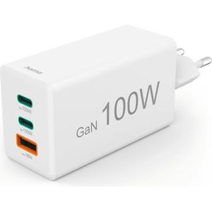 Bild für Hama USB-Schnellladegerät (100W, GaN Charger, Quick Charge 3.0, Power Delivery)