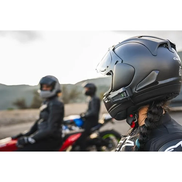 Cardo Packtalk PRO Kommunikationssystem Einzelset, Motorrad-Intercom mit Dynamic Mesh Communication, JBL HD-Lautsprechern und Sprachbedienung – Bild 2