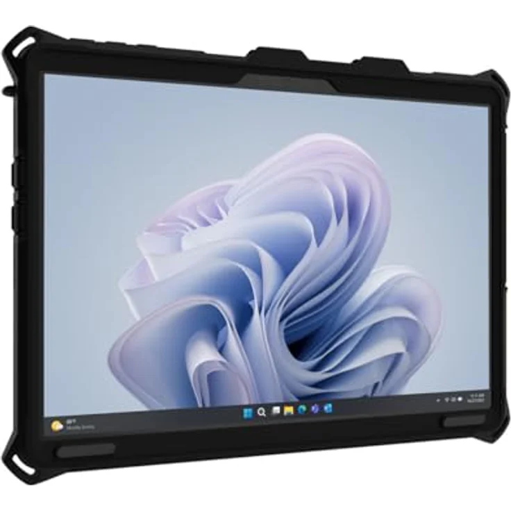 The Joy Factory aXtion Go MP Tasche für Surface Pro 9 (CWM344MP), stoßfeste Militärqualität, verstellbare Handschlaufe, schwarz. – Bild 4