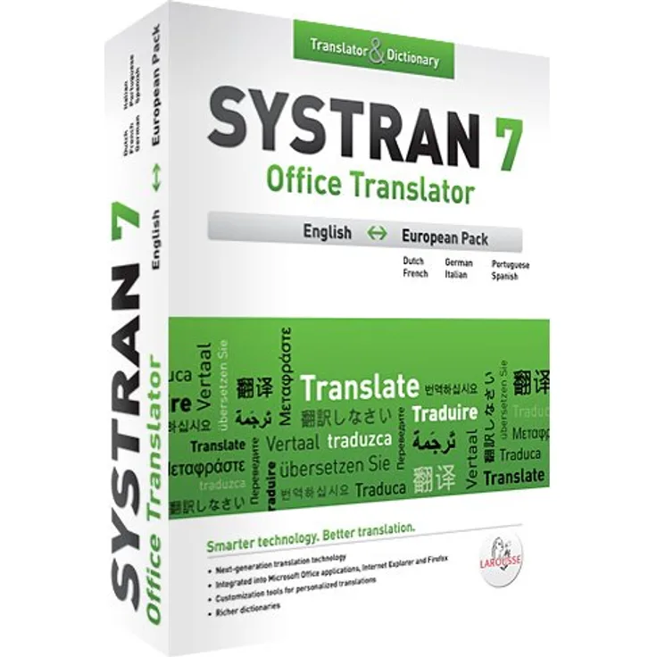 SYSTRAN 7 Office Translator German / English
