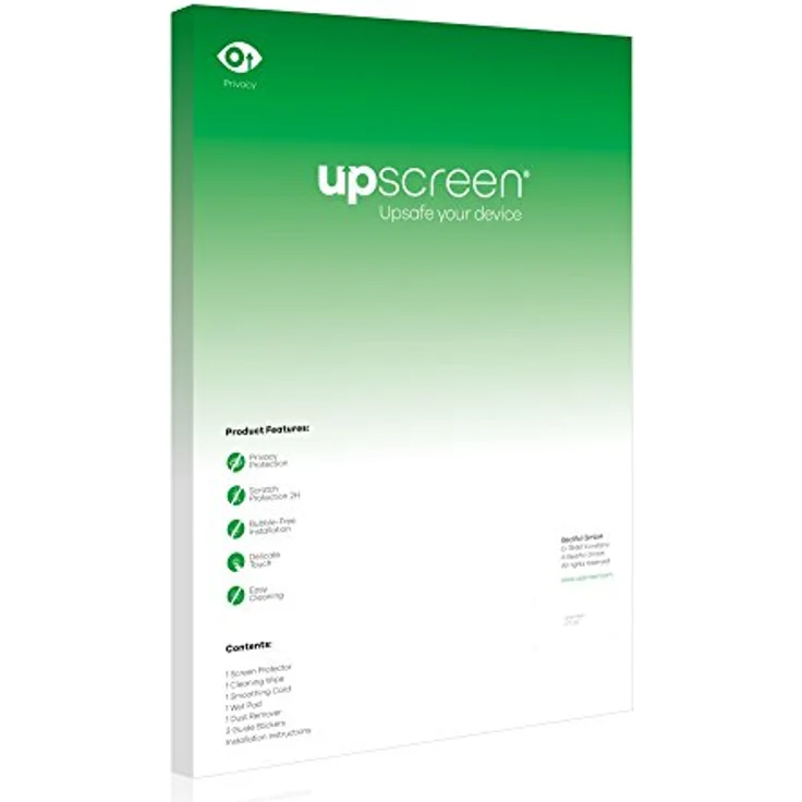 upscreen Anti-Spy Blickschutzfolie für Apple iPad Pro 12.9" 2022 (6. Gen.) Privacy Screen Displayschutz-Folie [Sichtschutz, Blaulichtfilter] – Bild 4