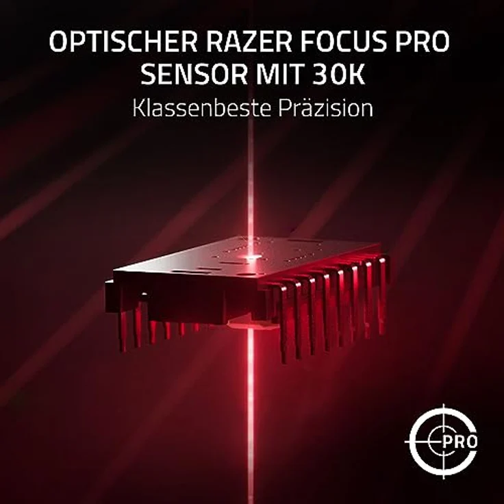 Razer Viper V3 HyperSpeed - Kabellose Esports Maus (Focus Pro 30K Optical Sensor, Bis zu 280 Std. Akku, Mechanische Maus-Switches der 2. Generation, kabellose Abtastrate von 4000 Hz) Schwarz – Bild 3
