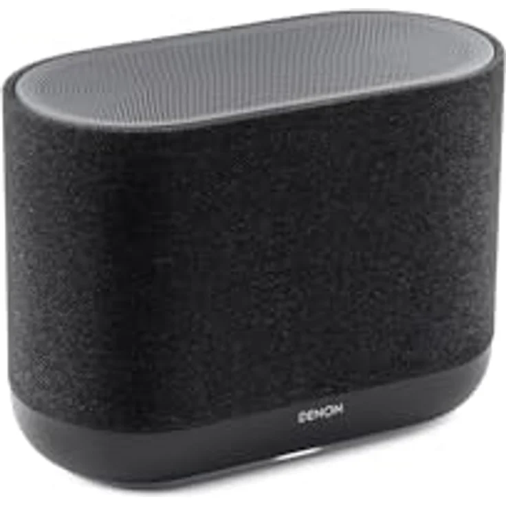 Denon Home 400, Kabelloser Smart Speaker mit Dolby Atmos, HEOS, WLAN, Bluetooth, AirPlay 2, Hi-Res Audio, Stereopaar-Funktion, 6 Treiber - Schwarz – Bild 2