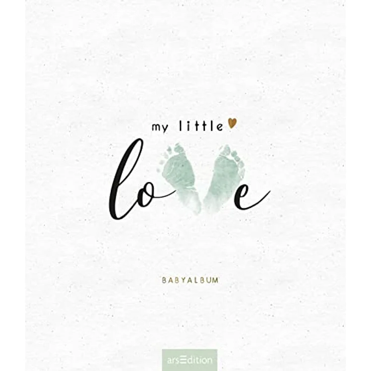 Ars Edition Fotoalbum Babyalbum. My little love, Hardcoverbuch mit 80 Seiten, liebevolles Design, perfektes Geschenk zur Geburt – Bild 2