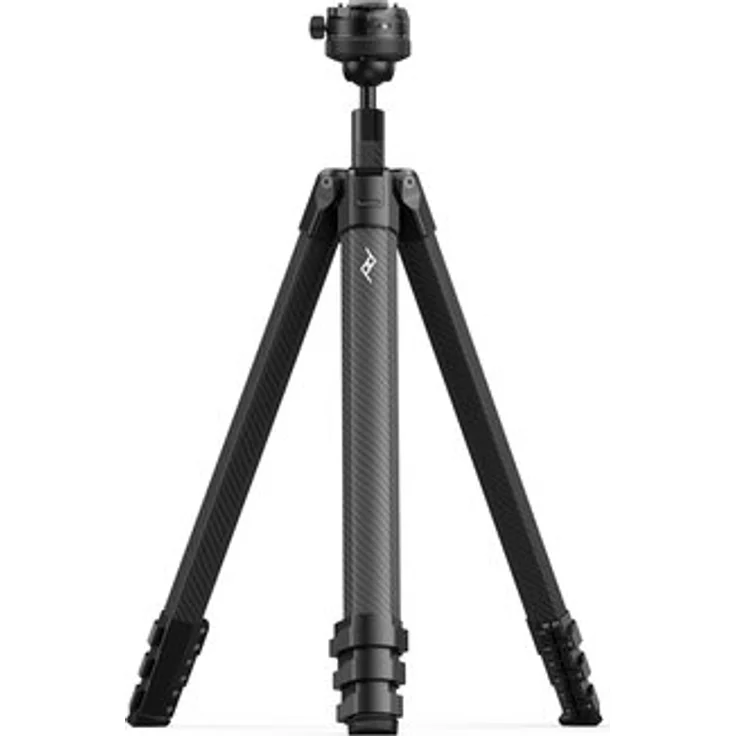 Peak Design Pro Tall Tripod, extrem stabiles Stativ mit 18,1 kg Tragkraft, schwarz