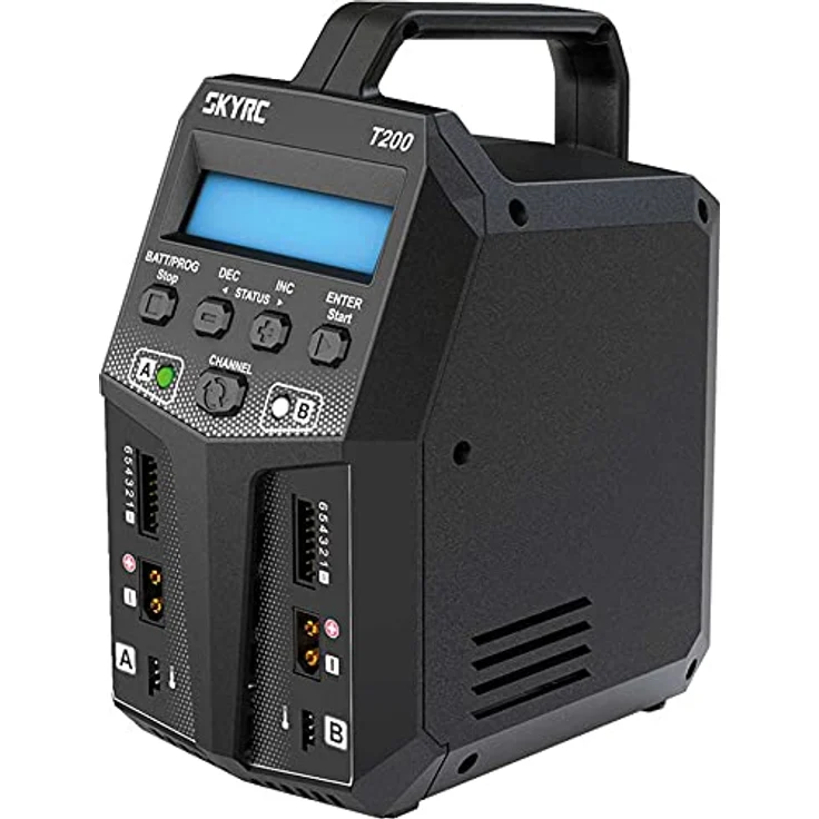 SKYRC Modellbau-Ladegerät 12.0 A Blei, LiFePO, LiHV, LiIon, LiPo, NiCd, NiMH Entladefunktion, Temperaturüberwachung, Grafische Anzeige, Timer-Abschaltung (SK100155) – Bild 2