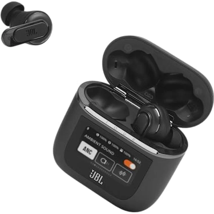 JBL Tour Pro 2 – True Wireless In-Ear Kopfhörer – Bluetooth Kopfhörer mit Active Noise Cancelling und Smart Ladecase in Schwarz – Bis zu 40 Stunden Wiedergabezeit mit nur einer Akkuladung – Bild 3