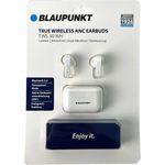 Blaupunkt TWS 30 WH In-Ear Kopfhörer weiß, Active Noise Cancelling Touch-Control-Steuerung Zwei eingebaute Mikrofone