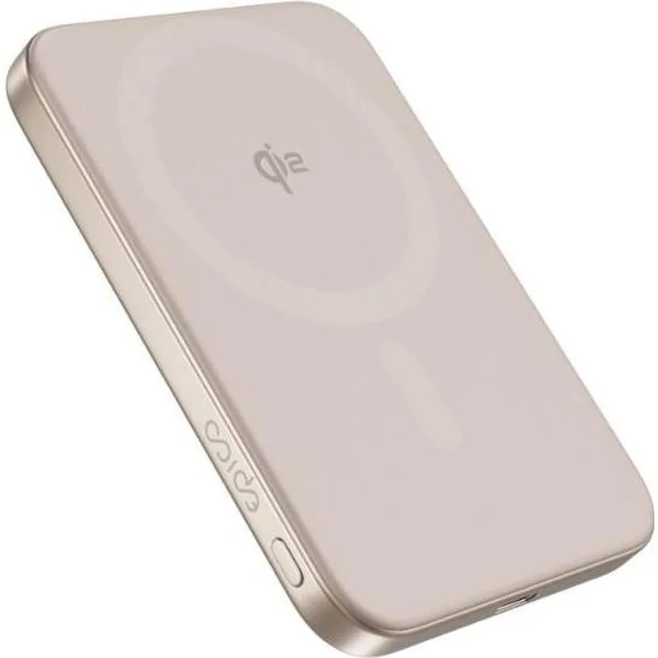 Epico UltraPack EM51 Slim Mag+ Power Bank, 5000 mAh, 15W kabellos, Aluminiumgehäuse, MagSafe & Qi2 kompatibel, dünnes Design