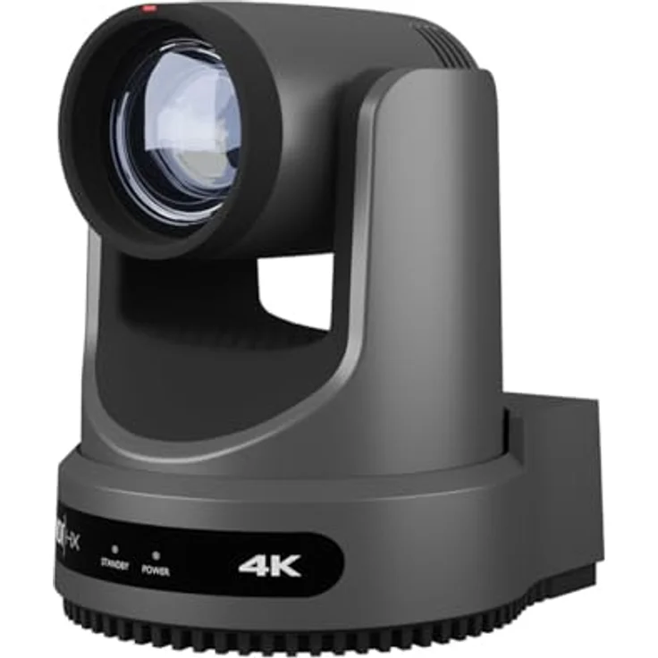 PTZOptics Move 4K, Netzwerkkamera mit 12x optischem Zoom, Auto-Tracking und 4K UHD, Grau – Bild 4