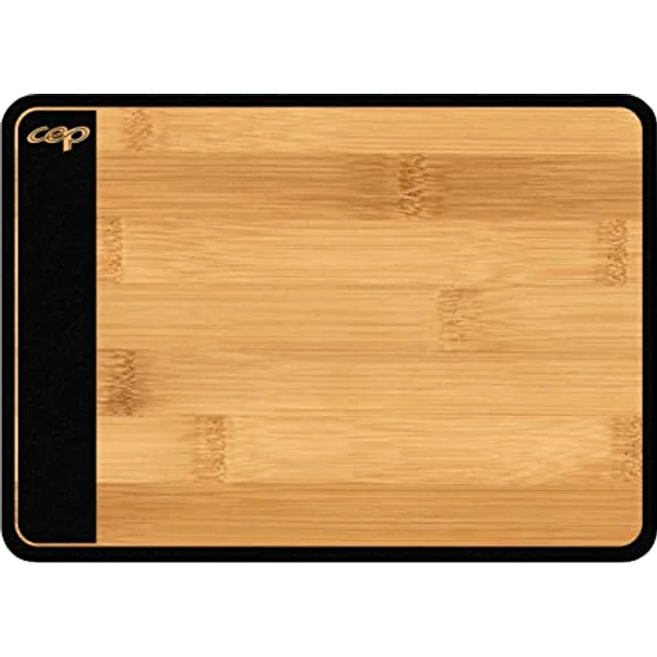 CEP Mauspad Silva Schwarz Bambu - Antireflex-Klappe, rutschfeste Unterseite, waschbar - 210 x 150 cm, 2mm – Bild 2