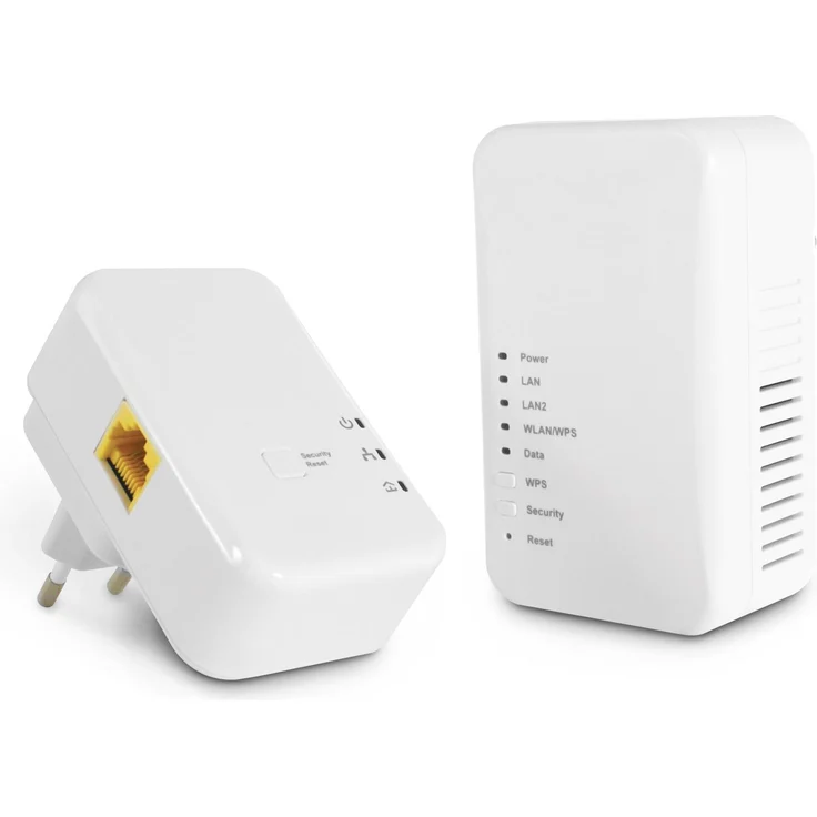 Avidsen Ethernet Powerline-Adapter mit WiFi-Access-Point, schnell und zuverlässig