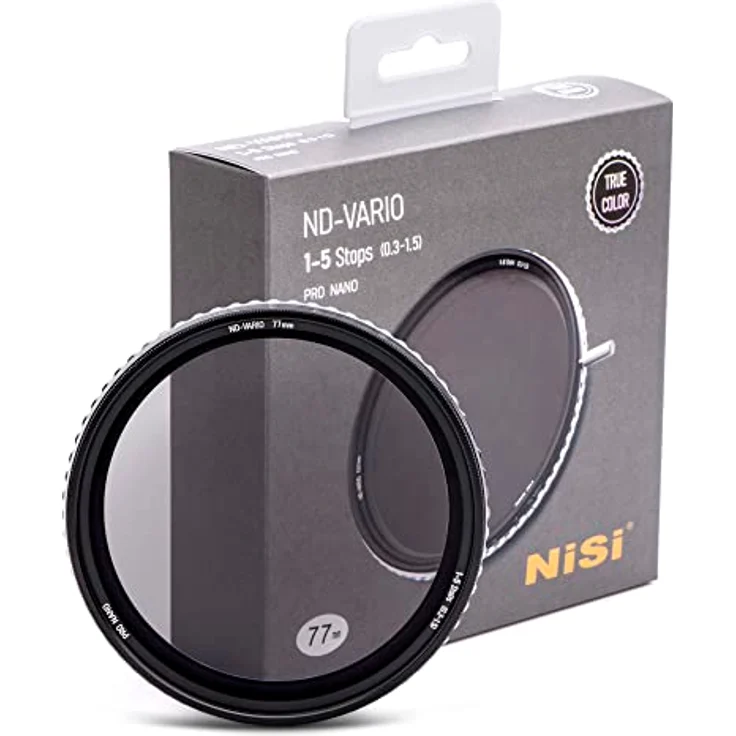 NiSi 105mm True Color 1-5 Blenden ND-Vario Variable ND VND Filter (ND2-ND32) – Bild 1