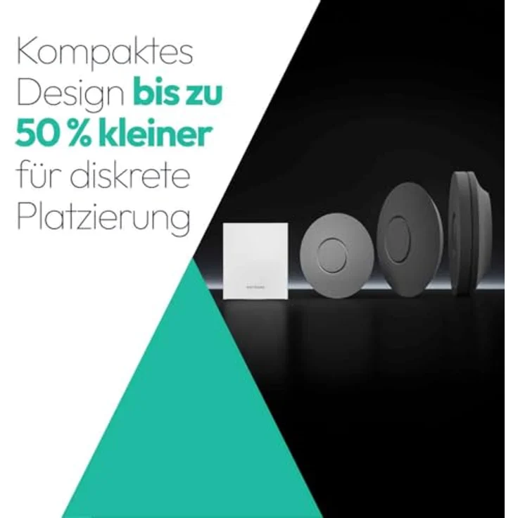 Netgear WiFi 6 AX1800, Dual-Band Gigabit PoE Access Point mit bis zu 1800 Mbit/s, Wand- und Deckenmontage, Sicherheitsfunktionen WPA3-Enterprise – Bild 4