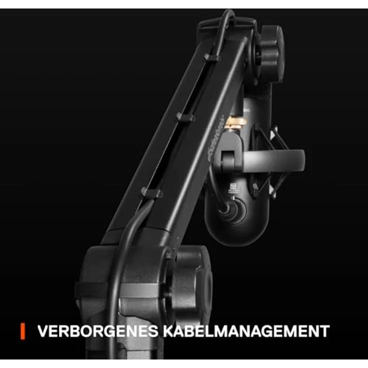 SteelSeries Alias/Alias Pro Mikrofon-Schwenkarm – 360-Grad-Drehung, Tischklemme, faltbares Design – Bild 3