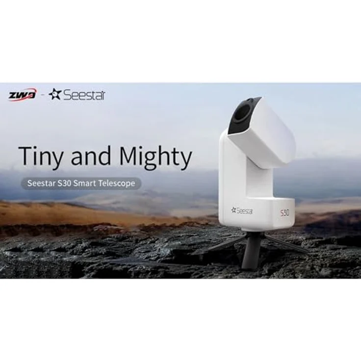 ZWO Seestar S30 30 mm intelligentes astronomisches Teleskop - tragbar, digital, All-in-One, für Anfänger und erfahrene Benutzer, EAA - Vorbestellungen für voraussichtliche Lieferung im. – Bild 4