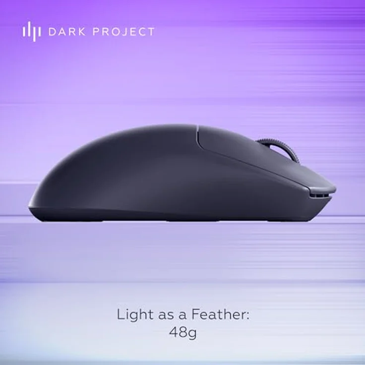 Dark Project Dpp Nexus Black, Kabellose Gaming-Maus in Schwarz mit präziser Steuerung – Bild 5