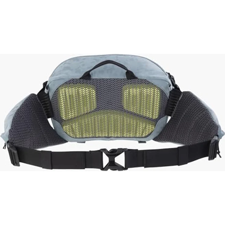 Evoc Hip Pack Capture 6L, Kamera Hüfttasche für Kompakt-Systemkameras, grau, mit Air Flow Contact System und Regenhülle – Bild 2