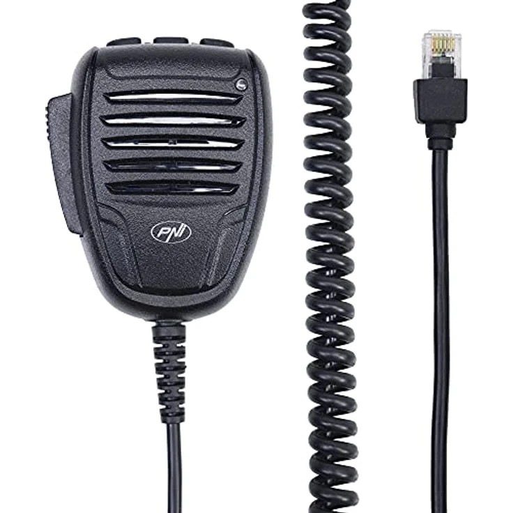 PNI Mikrofon VX6500, CB Funkmikrofon mit VOX-Funktion und RJ11-Stecker für PNI HP 6500 und PNI HP 7120 – Bild 3