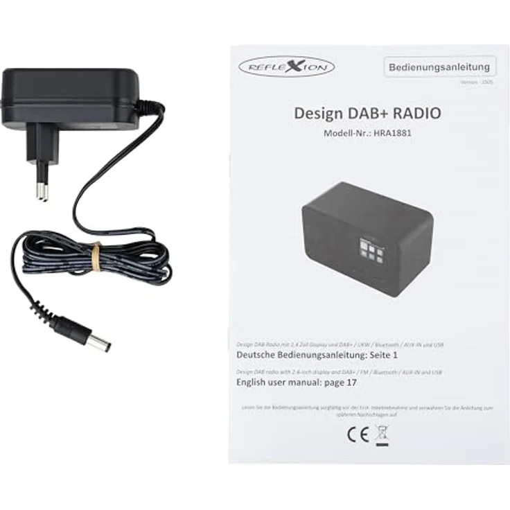 Reflexion HRA1881, Holzradio mit hochwertiger Klangqualität und klassischem Design – Bild 4