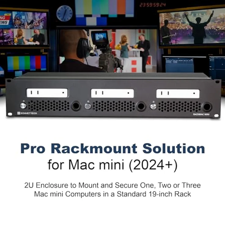 SoNNeT RackMac mini (2024+), Zubehör für NAS mit sorgfältiger Verarbeitung und ausgewählten Materialien – Bild 3