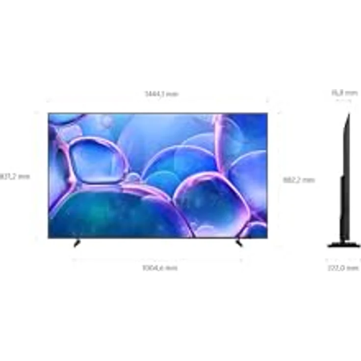 Samsung Crystal UHD LED Fernseher 2025, 65 Zoll 4K, Crystal Prozessor, MetalStream Design, SmartThings, Gaming Hub, Dolby Digital Plus, AI Upscaling – Bild 4