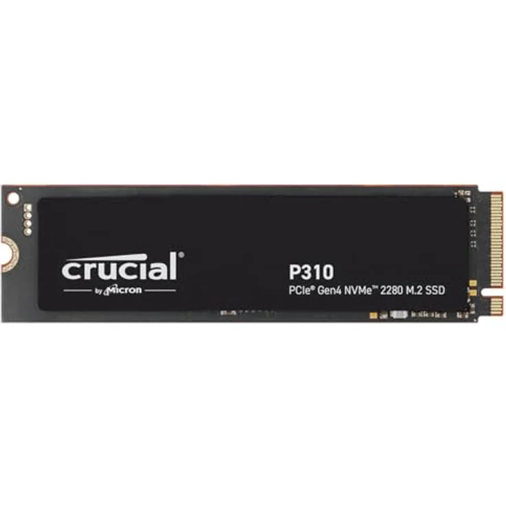 Crucial P310 2T PCIe M.2*CT2000P310SSD8, SSD-Festplatte mit sequenziellem Lesen von bis zu 7100 MB/s, für Gen3- und Gen4-Laptops und Desktops geeignet – Bild 1
