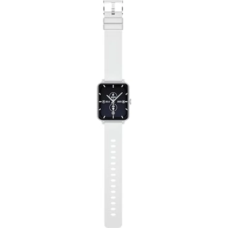 MP myPhone Watch Classic 2 Silver großer 260-mah-Akku, eine Woche Akkulaufzeit, Bluetooth-Anrufe, großer 1,85-Zoll-Bildschirm, IP65-Robustheit, mehrere Sportmodi, spezielle App – Bild 4