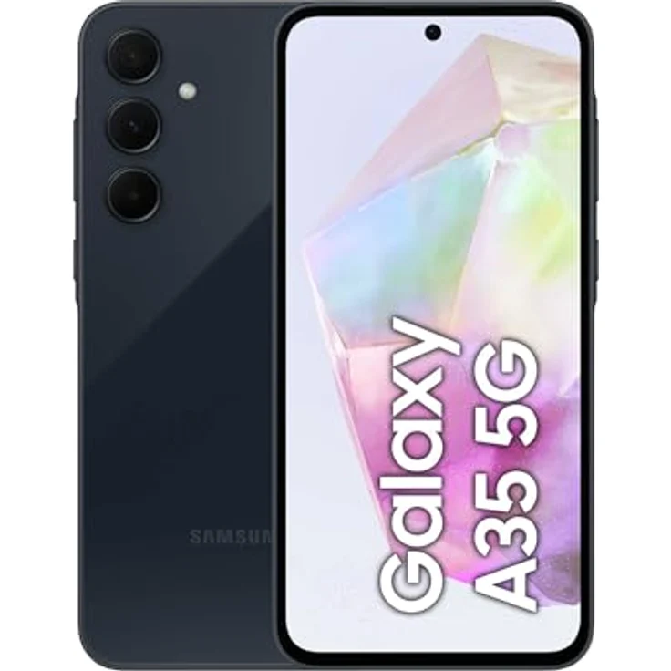 Samsung Galaxy A35 5G SM-A356BZKBEUB, Smartphone mit hochwertigen Abmessungen und langlebiger Konstruktion – Bild 2