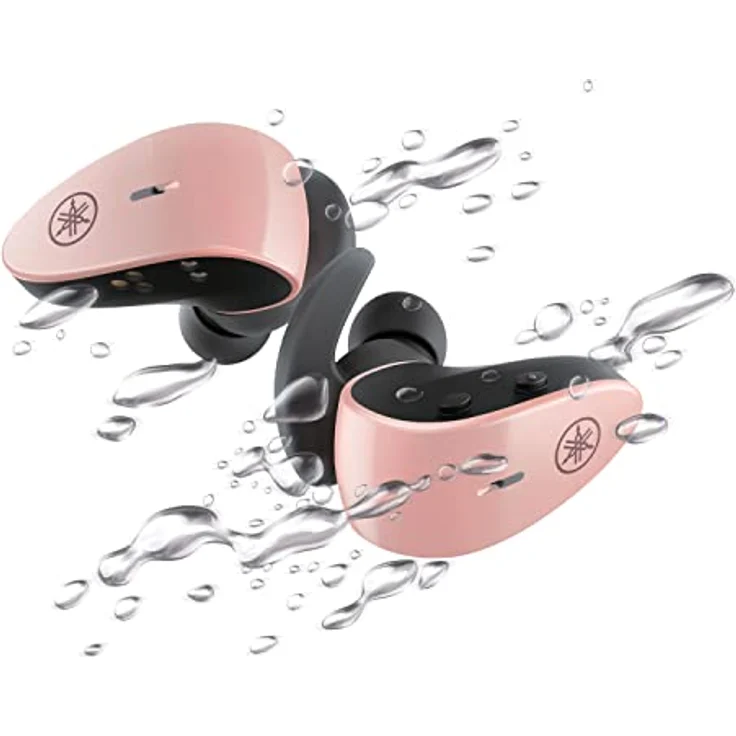 Yamaha TW-ES5A True Wireless Sports Earbuds – Mit Listening Care – In Pink – Bild 3