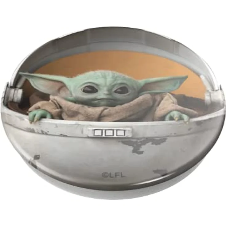 PopSockets PopGrip - Ausziehbarer Sockel und Griff für Smartphones und Tablets mit einem Austauschbarem Top - The Child Pod (Baby Yoda) – Bild 4