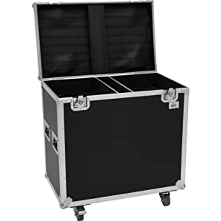 Roadinger Flightcase 2x TMH BSW-380, PA-Case für Audio Racks, robust und transportfreundlich – Bild 1