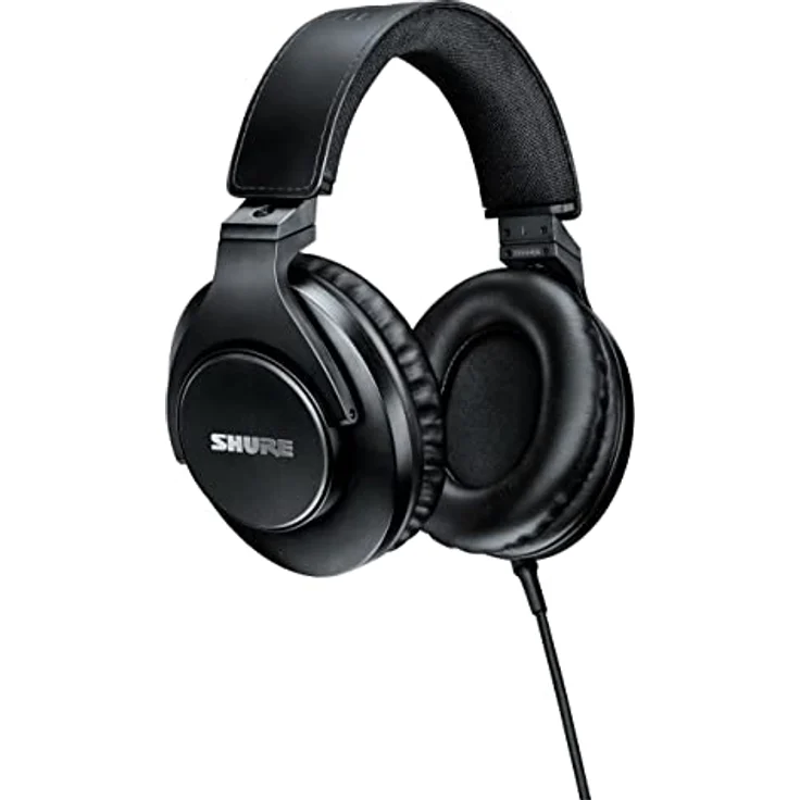 Shure SRH440A Over -Ear Over -Ear -Kabel -Kopfhörer für Überwachung und Aufnahme, professionelle Studio -Klasse, erweiterter Frequenzgang - 2022 Version – Bild 1