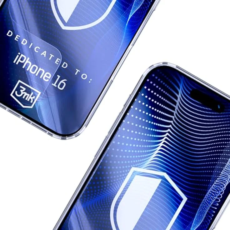 3MK FlexibleGlass Pro, Displayschutzfolie für Apple iPhone 16, kratzresistent und schlagfest, 0,3 mm dick – Bild 9