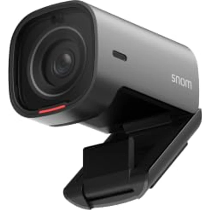 Snom V420, 8 MP 4K Ultra HD Videokonferenzkamera mit 30 fps, 110° Weitwinkelobjektiv und drei integrierten Mikrofonen – Bild 1