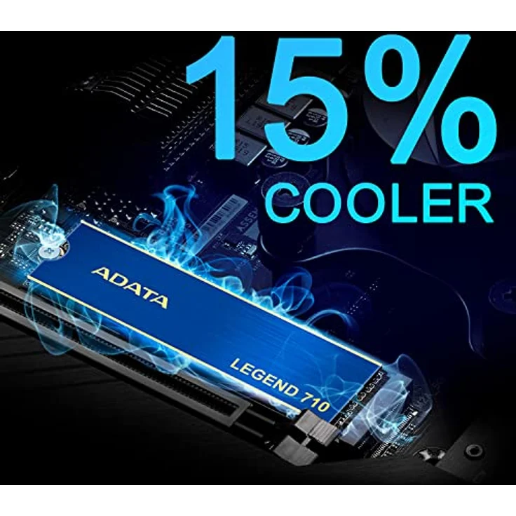 Adata Legend 710 (1000 GB, M.2 2280), SSD - PCIe Gen3 x4, NVMe 1.4, bis zu 2.400/1.800MB/s, M.2-2280-Spezifikation - Adata – Bild 7