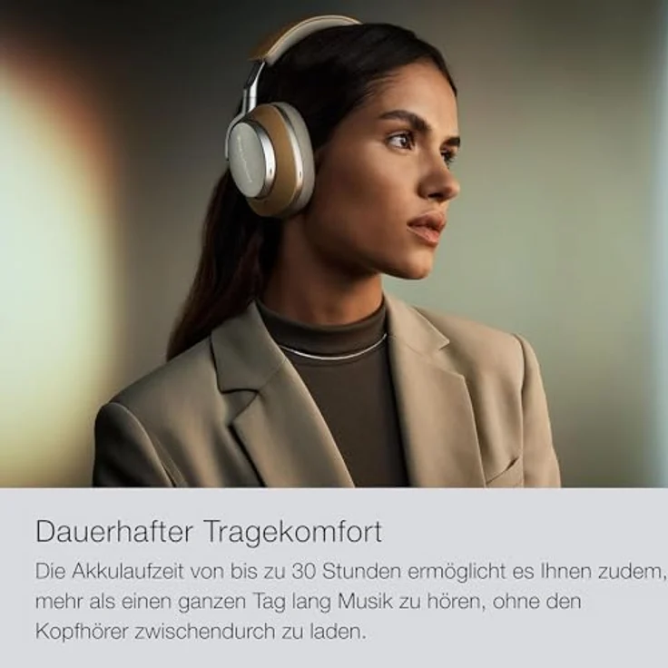 BOWERS & WILKINS Px8, Over-ear Kopfhörer mit Noise Cancelling, 30 Stunden Akkulaufzeit, Bluetooth, Schwarz – Bild 8