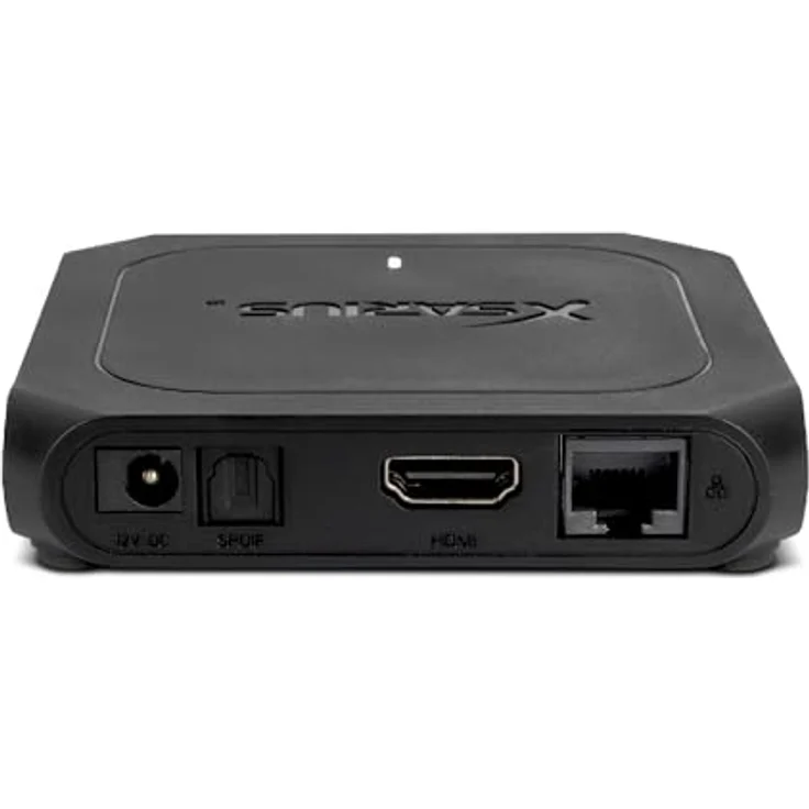 Xsarius Q12 Plus Android 12 4K UHD IP-Receiver Dual-WiFi, HDMI, BT, USB 3.0, Schwarz – Bild 5