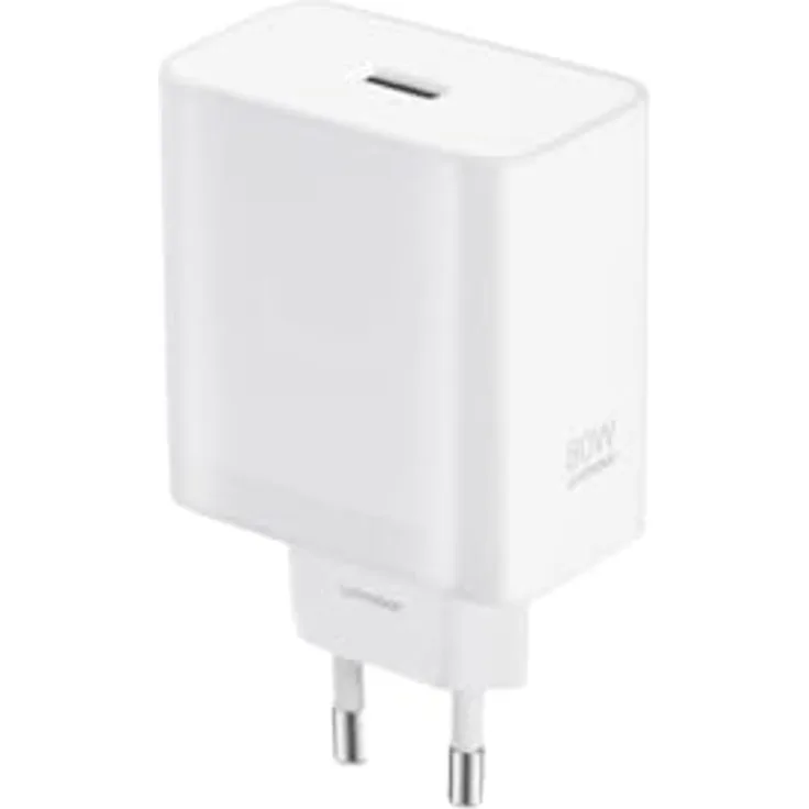 OnePlus SUPERVOOC 80W Power Adapter (Type-A) - EU Version - Super Flash Charge technology, 10-layered protection
