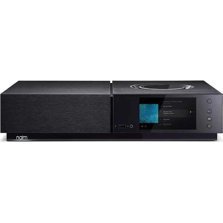 naim Uniti Nova, All-in-One-Player Verstärker mit 80 Watt pro Kanal, Schwarz