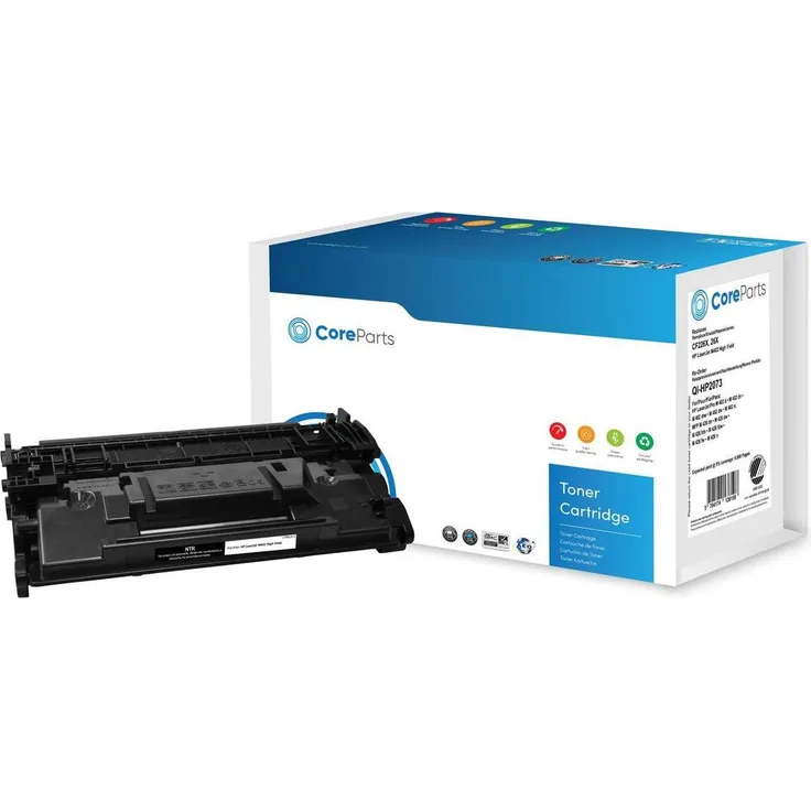 CoreParts QI-HP2073, Kompatible Tonerkartusche (BK) für Drucker und Kopierer, EU-Produktion