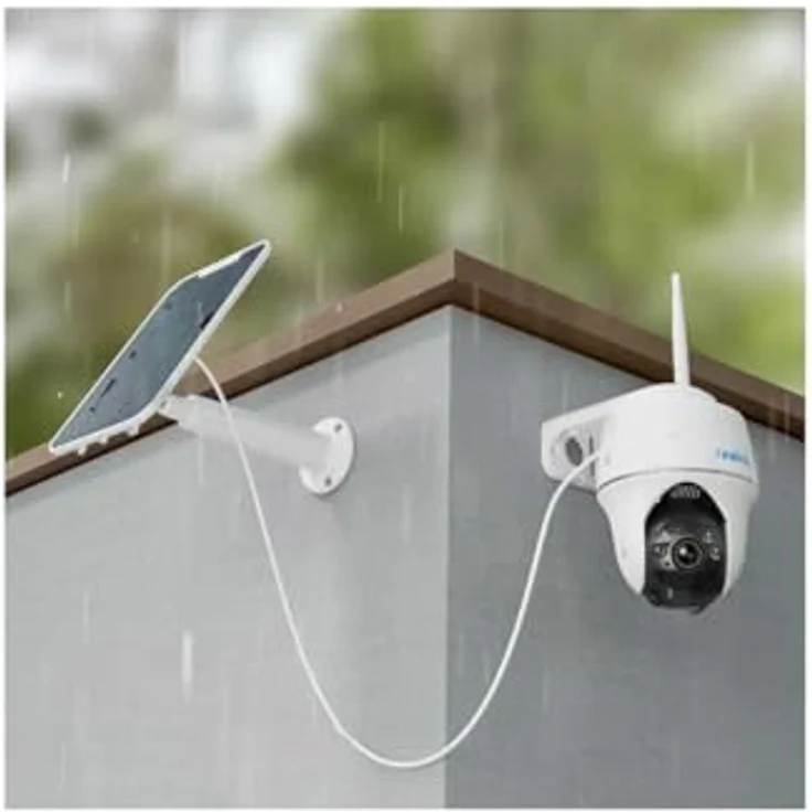 Reolink Argus Series B430, 100% kabellose schwenkbare WLAN-Kamera für Außenbereich, Weiss – Bild 3
