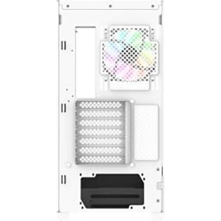 Thermaltake View 290 TG ARGB, Mid Tower Chassis mit Tempered Glass, weiß, kompatibel mit Micro ATX, ATX und Mini ITX, erweiterbar auf bis zu 9 Lüfter – Bild 4
