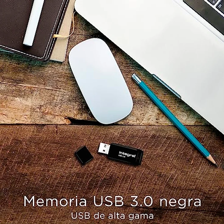 Integral 512GB Schwarz 3.0 USB Stick Memory Flash Drive | USB Stick Schlüsselanhänger – Bild 5