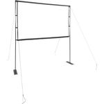 vidaXL Beamer Leinwand mit Ständer, 84 Zoll 16:9, stabile Projektionswand aus 100% Polyester für Heimkino und Präsentationen