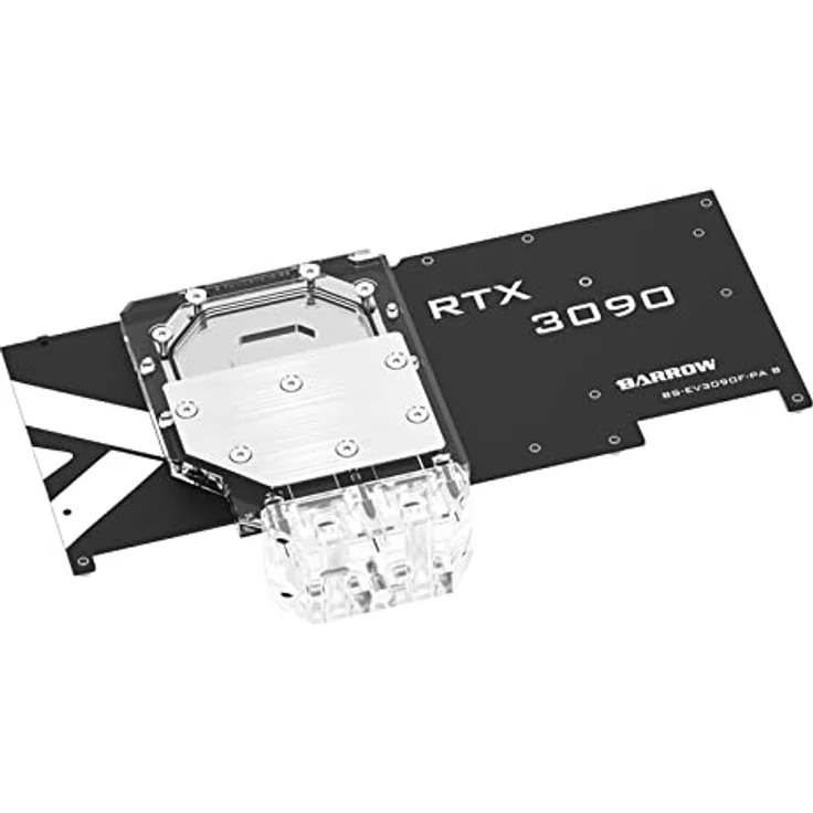 Barrow Aktive Backplate RTX 3080/90 FTW3 RGB - Acryl Wasserkühlung mit langlebigen und flexiblen Design, hochwertigem Material – Bild 1